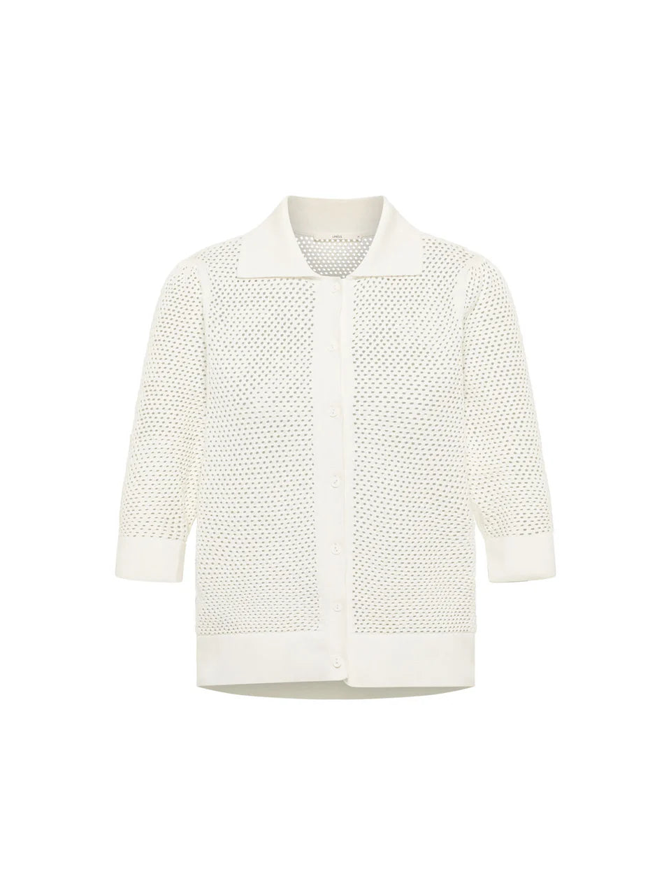 Lanius Strickjacke kurzarm GOTS