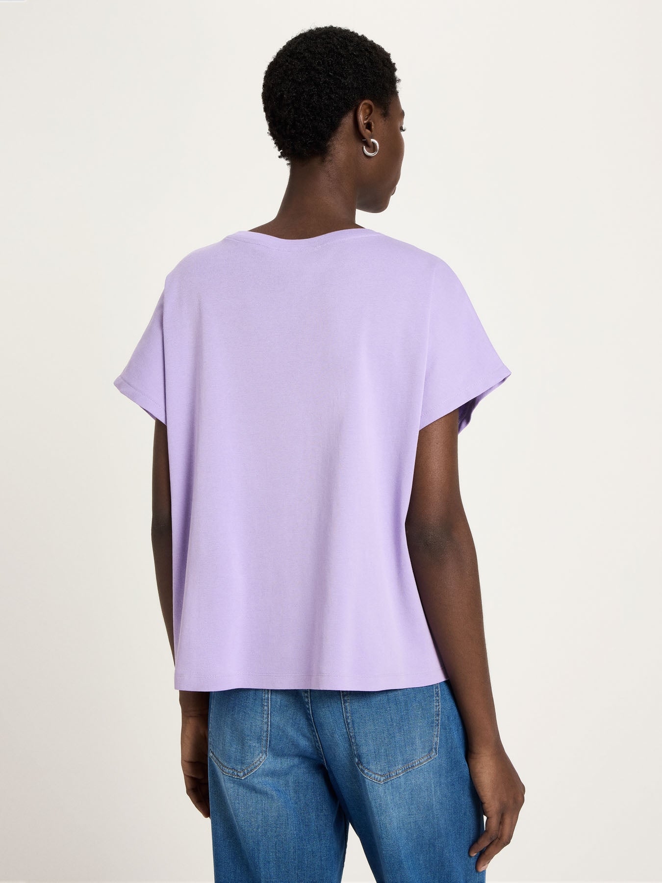 Lanius Shirt mit überschnittener Schulter