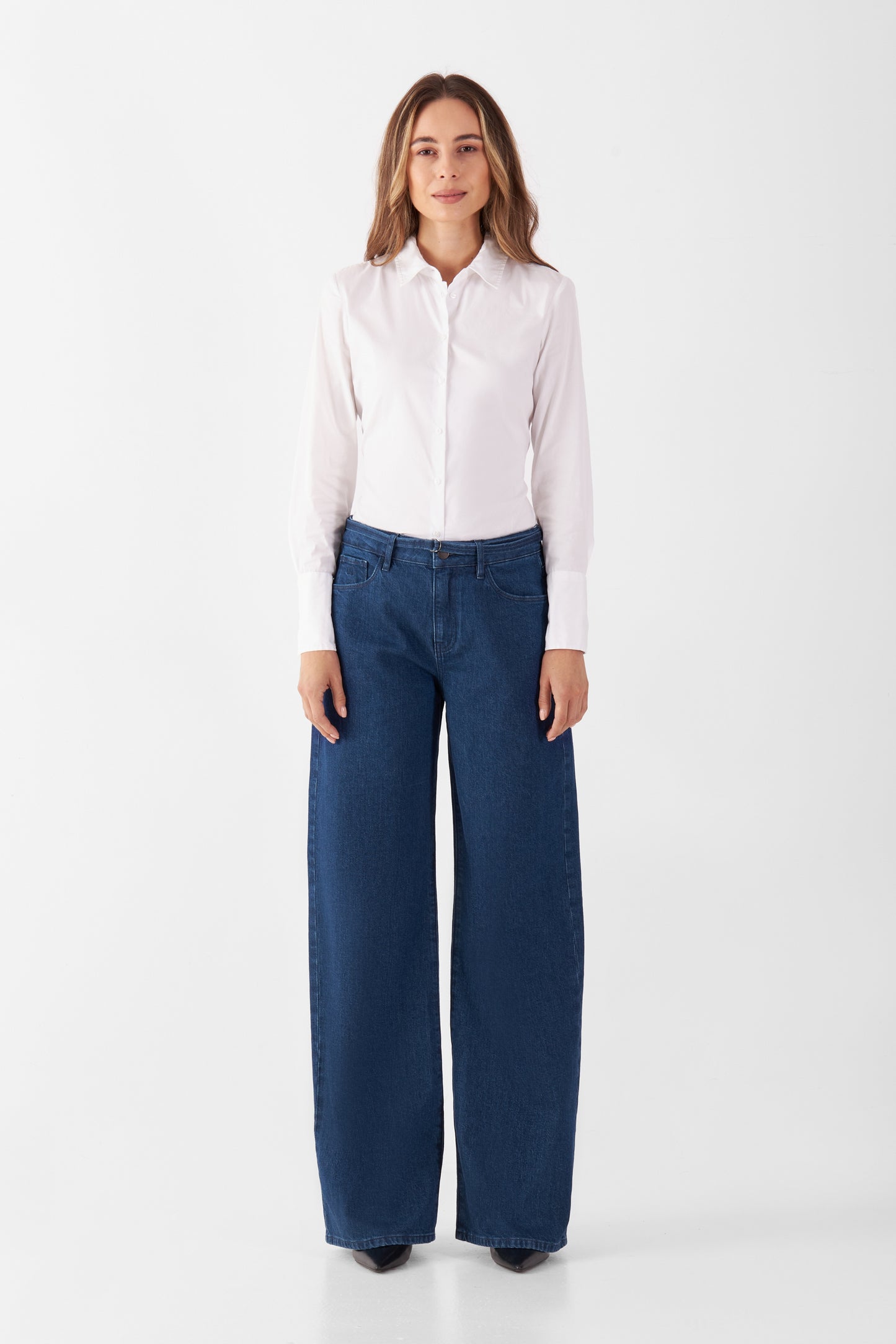 DAWN SUNNY Wide Leg Minimal Stretch - classic
