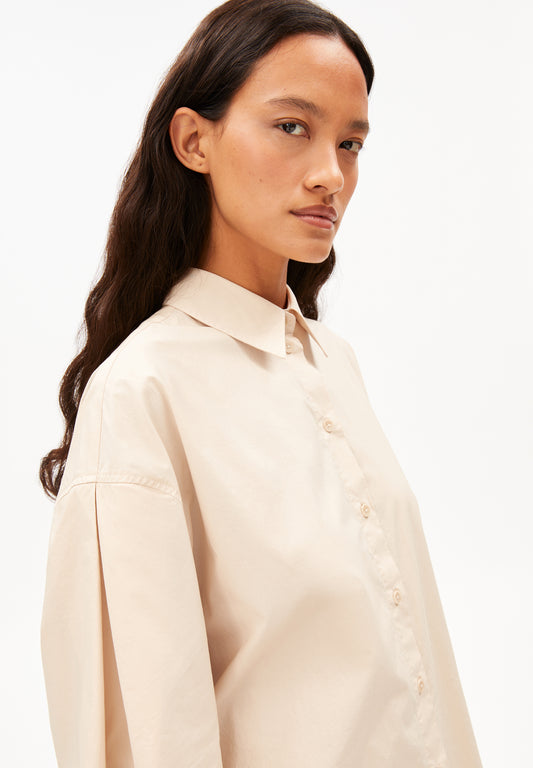 ARMEDANGELS barrel sleeve poplin Blouse