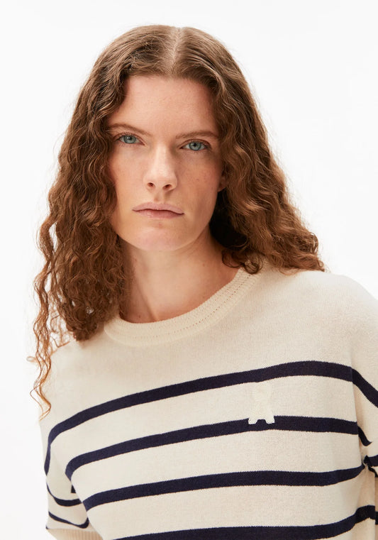 ARMEDANGELS stripe linen Sweater