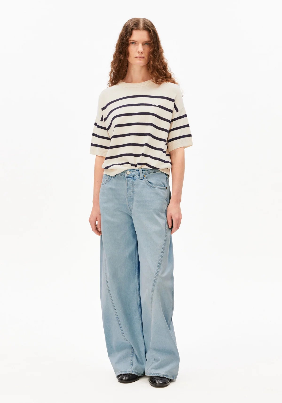 ARMEDANGELS stripe linen Sweater