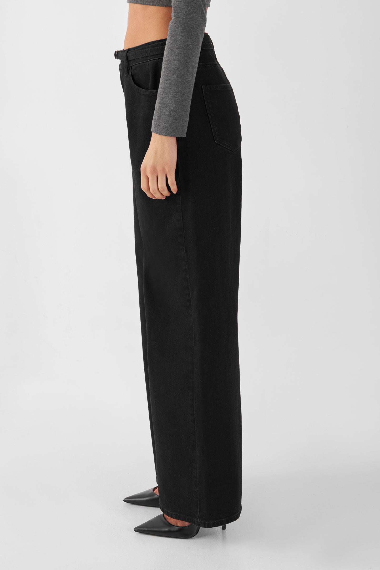 DAWN SUNNY Wide Leg Minimal Stretch - classic
