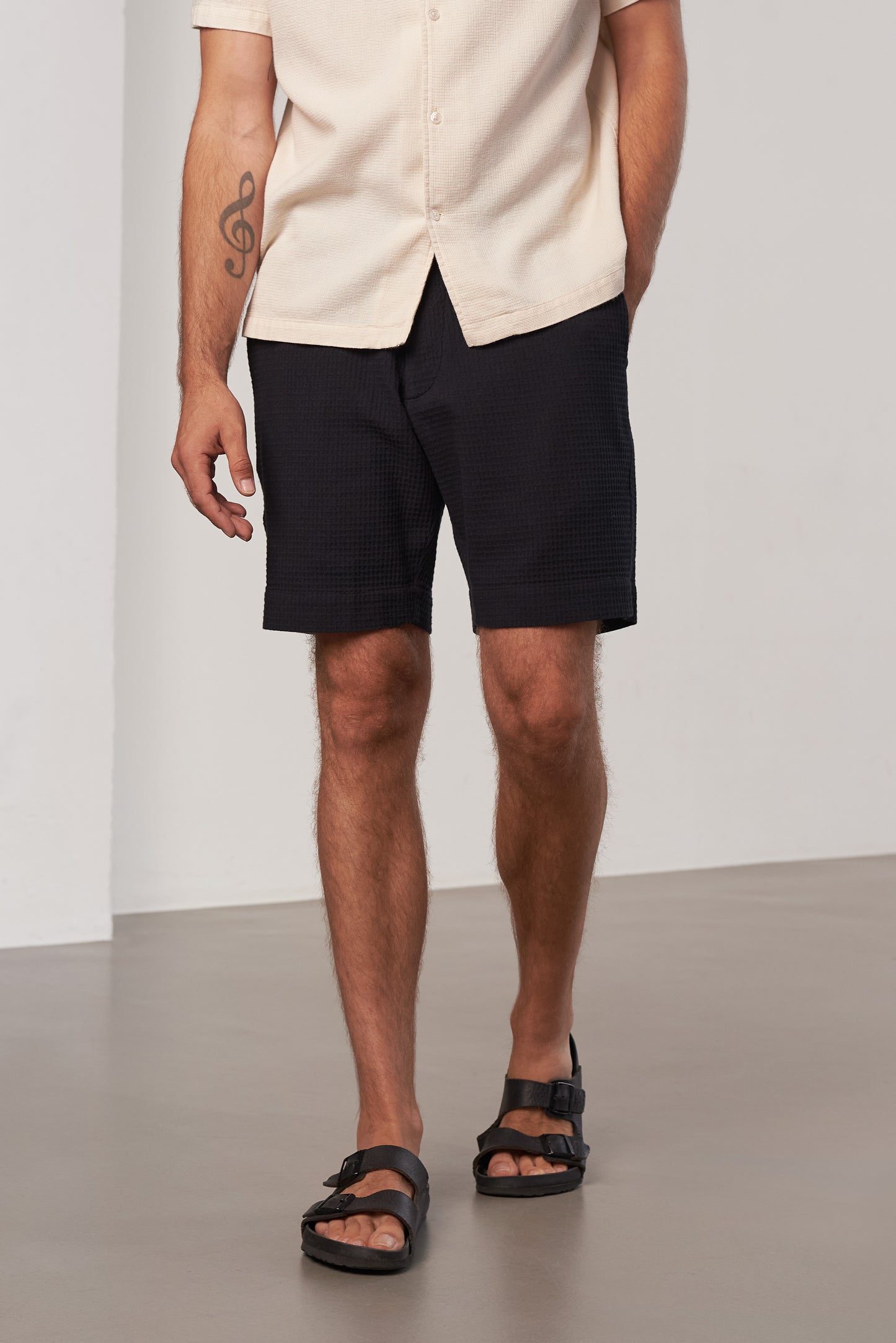About Companions Bio-Baumwoll-Shorts mit Kordelzug Jim