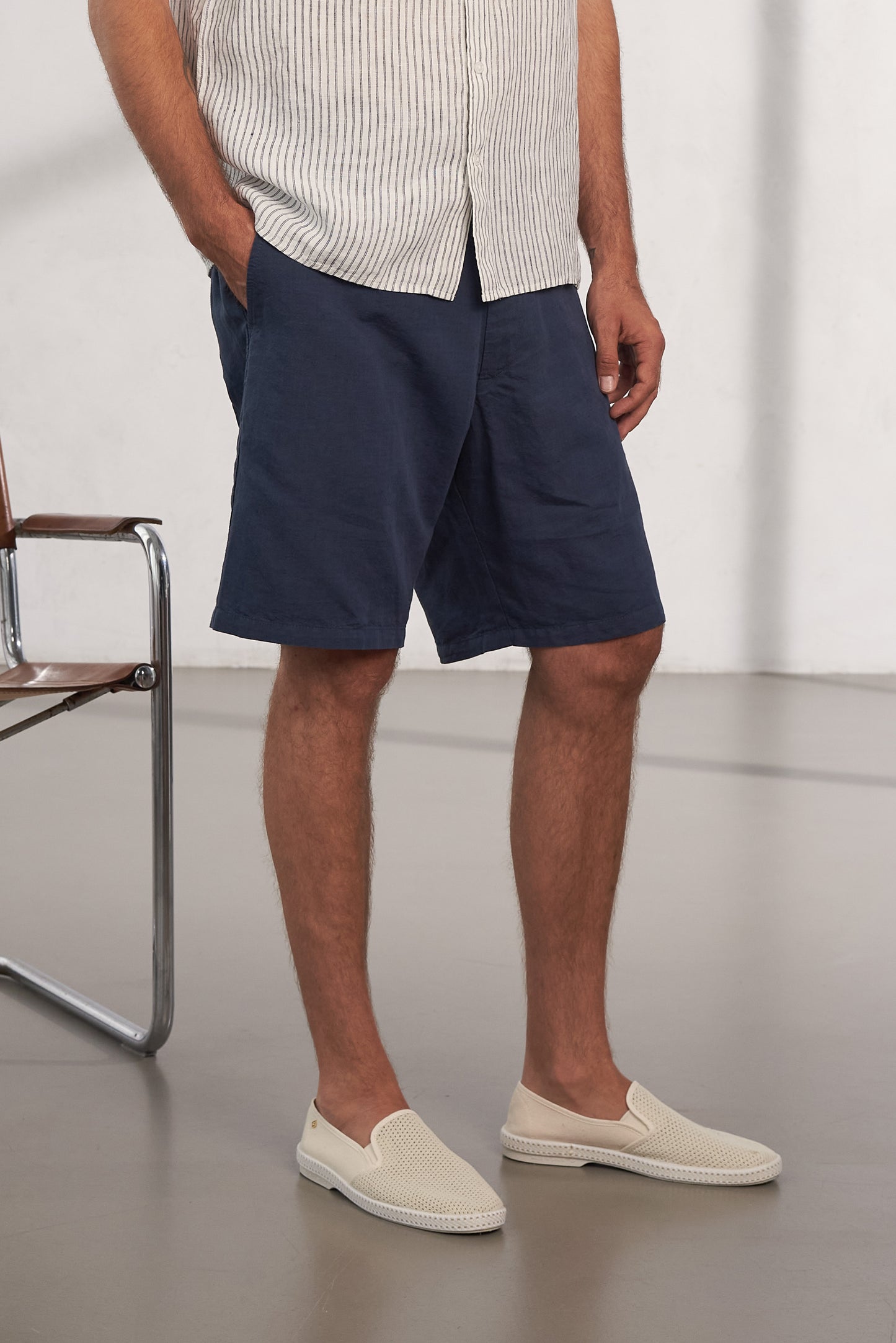 About Companions Shorts aus Halbleinen Jonny