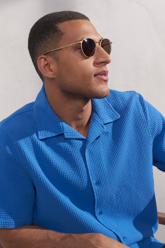 About Companions Kuno shirt crepe