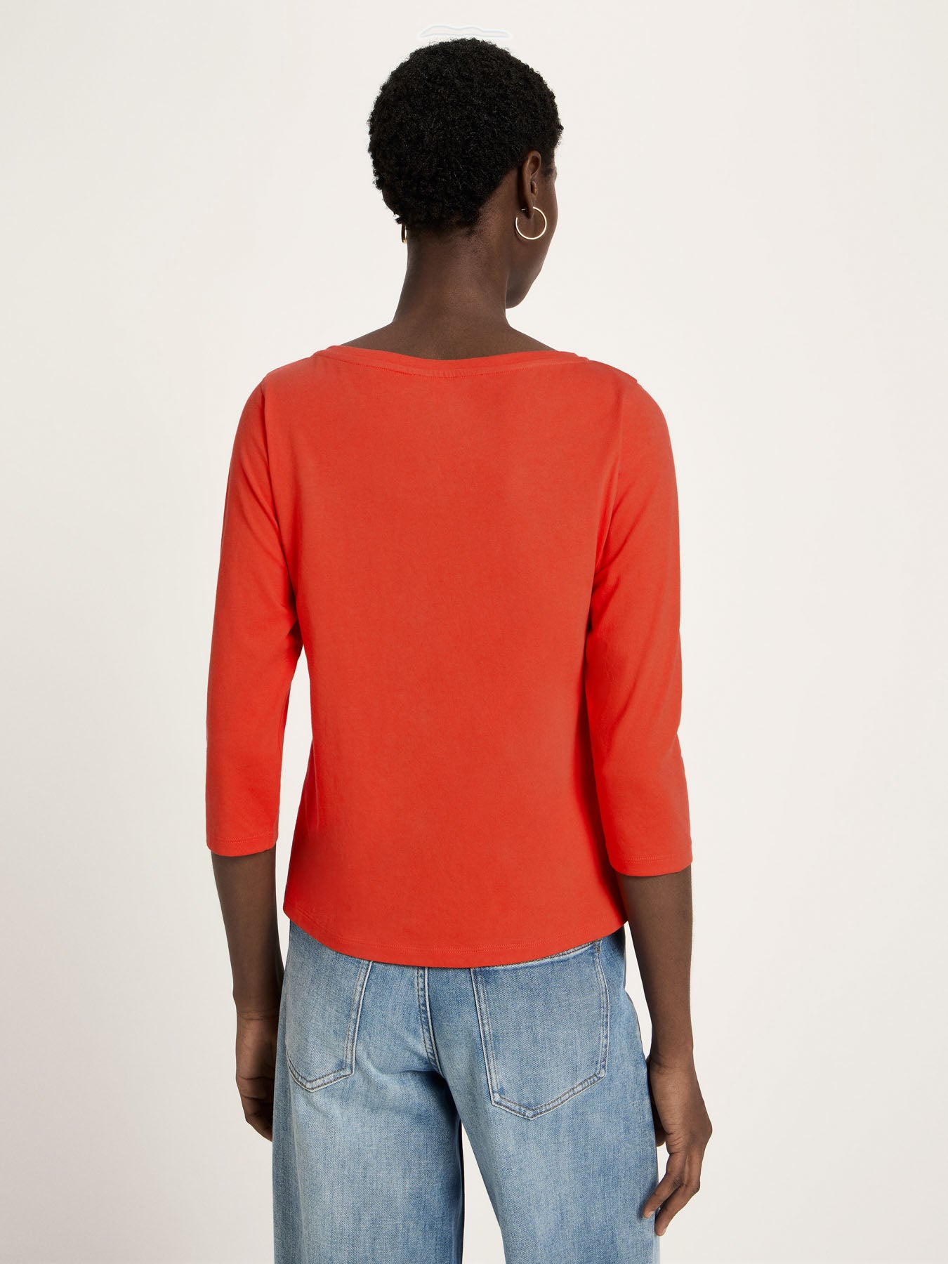 Lanius U-Boot Shirt mit 3/4 Arm GOTS