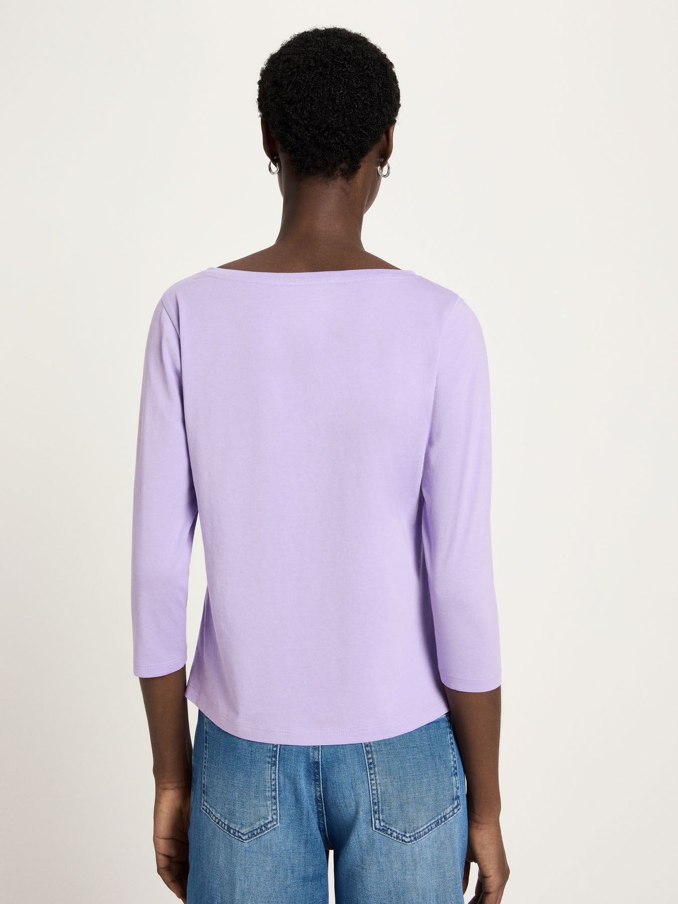 Lanius U-Boot Shirt mit 3/4 Arm GOTS