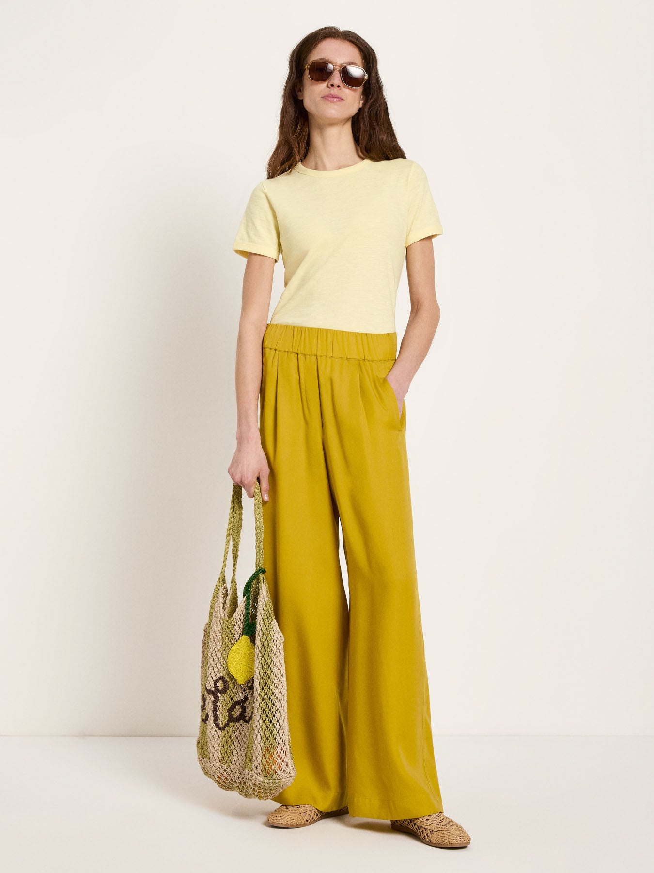 Lanius Hose mit weitem Bein
