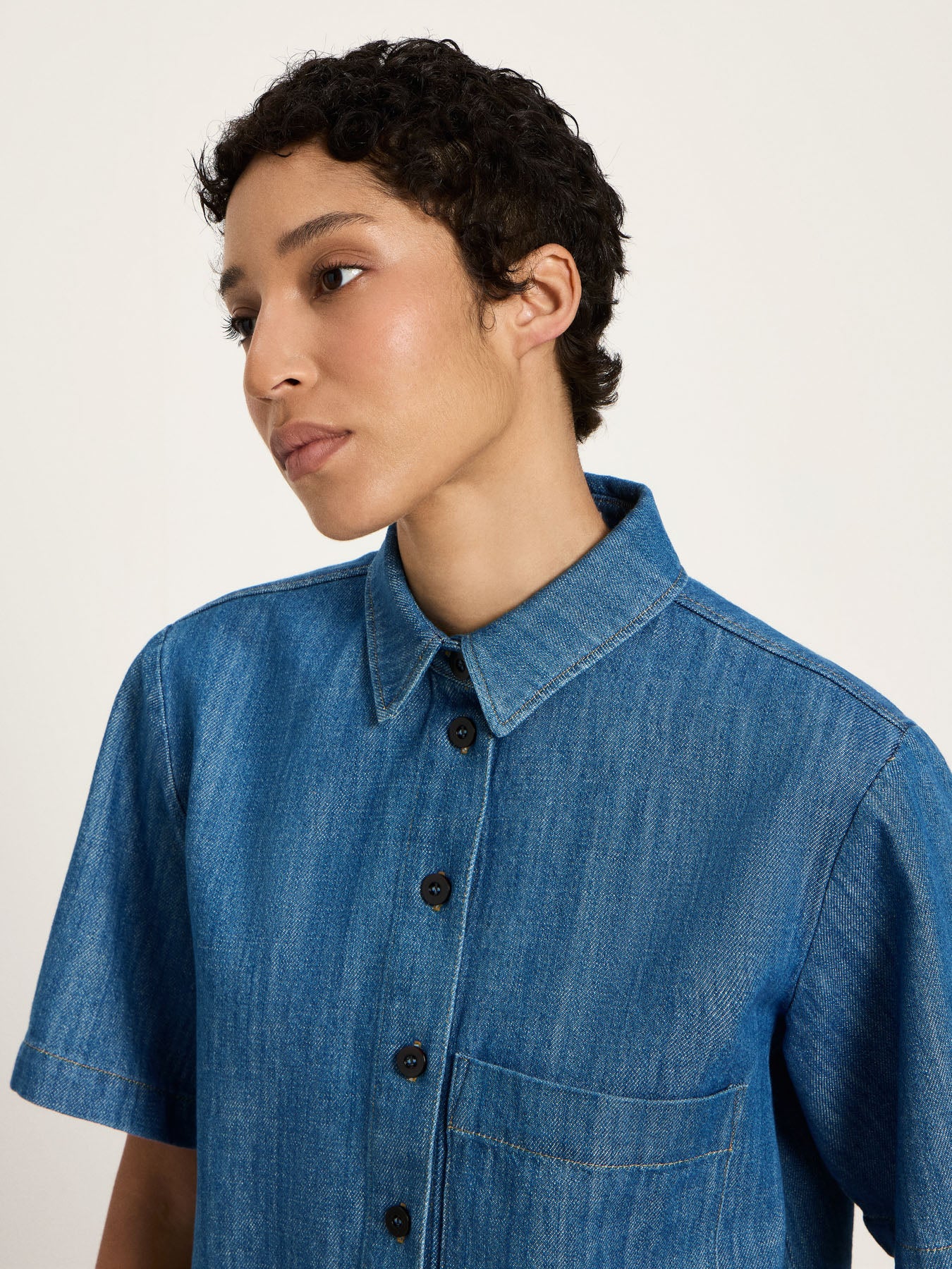 Lanius Jeansshirt