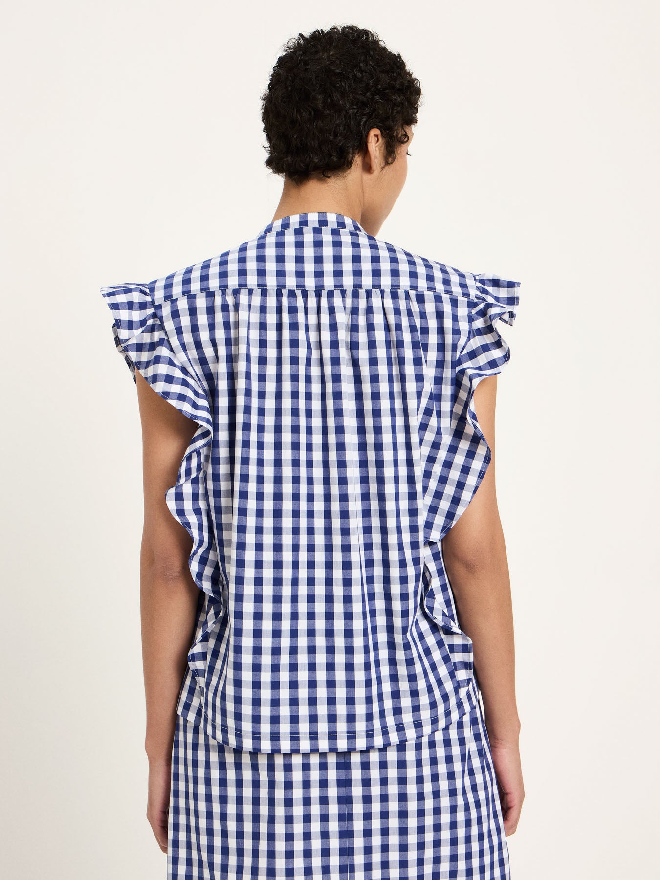 Lanius Vichy-Karo Bluse GOTS
