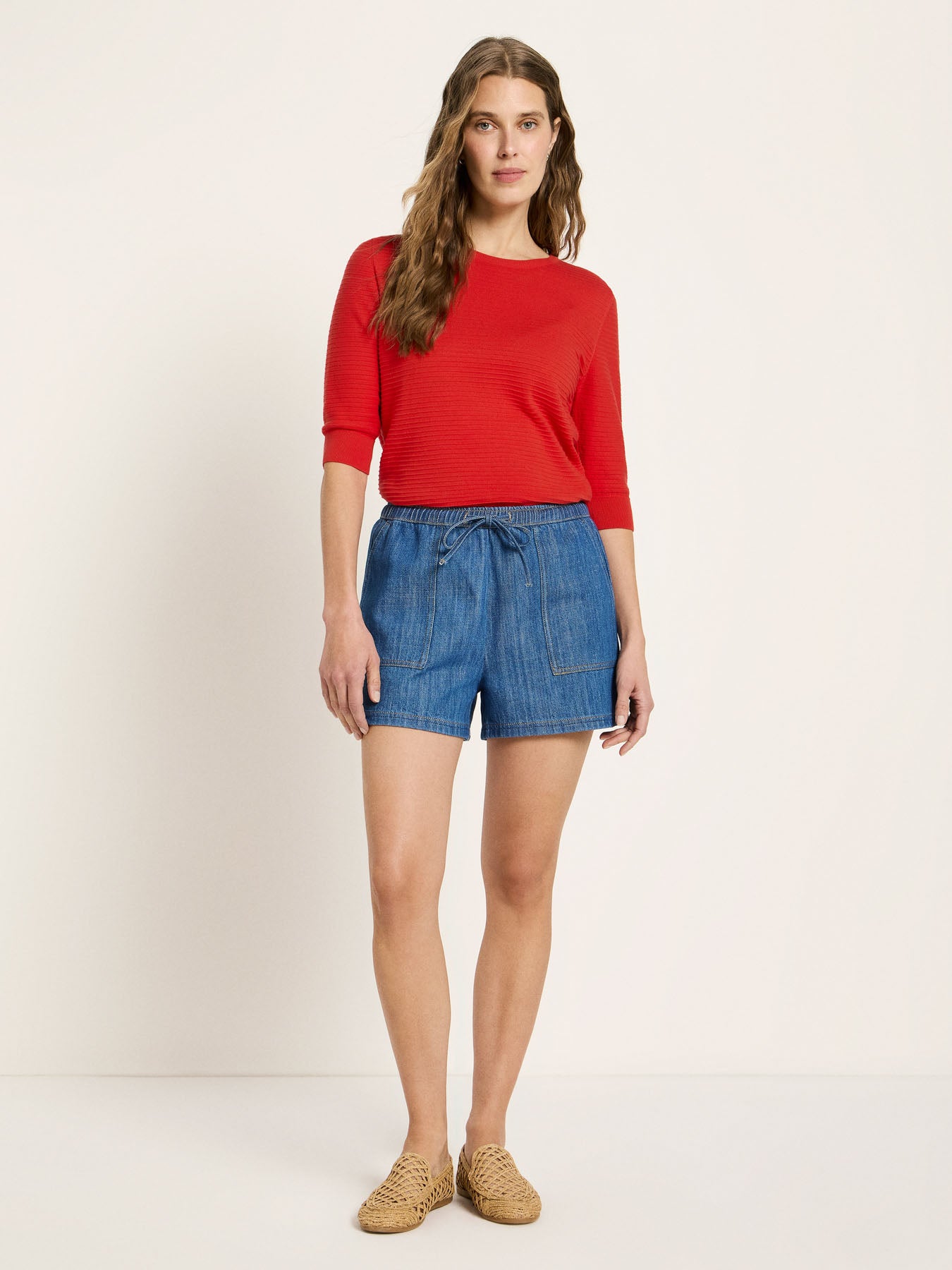 Lanius Jeansshorts GOTS