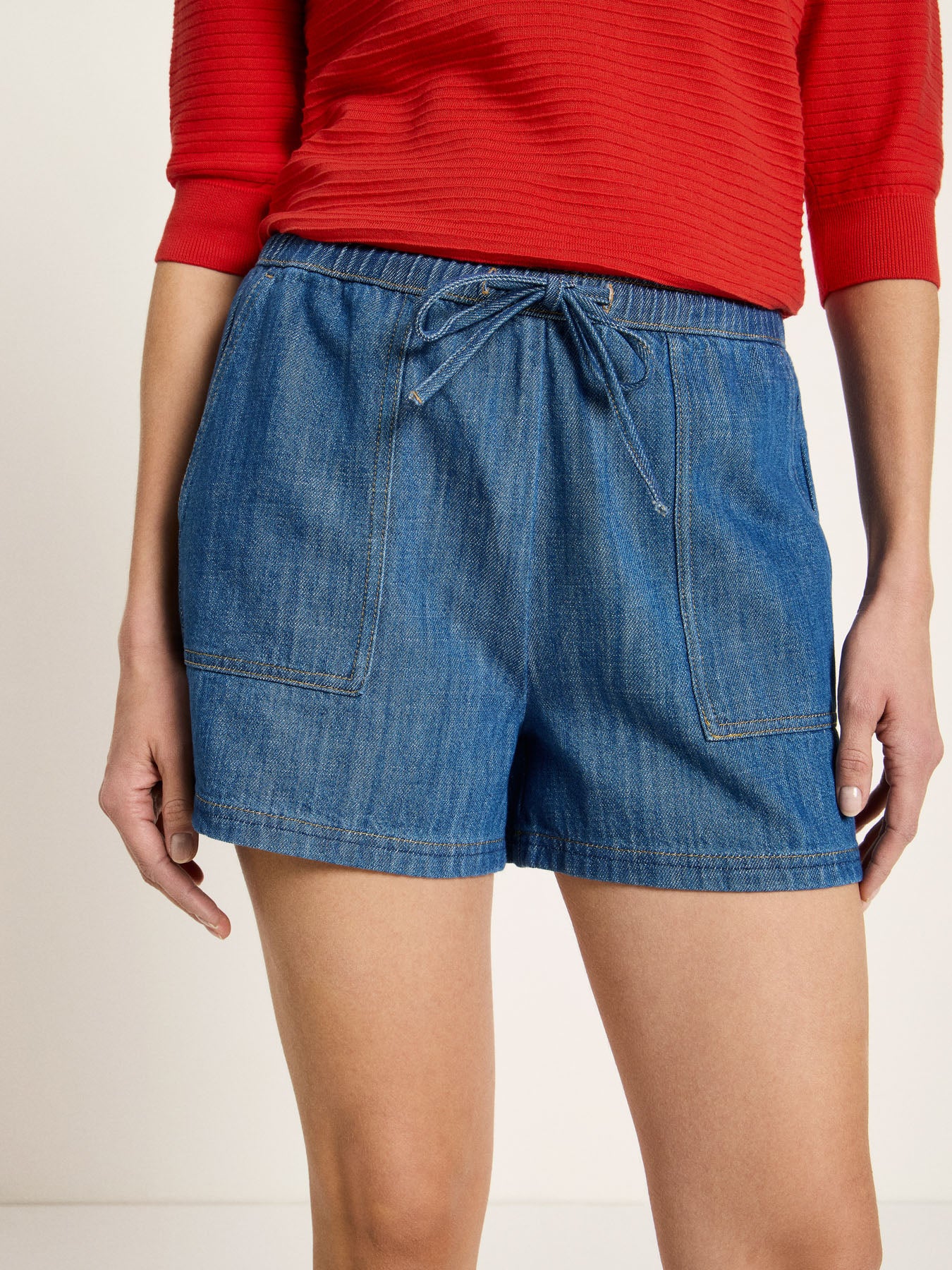 Lanius Jeansshorts GOTS