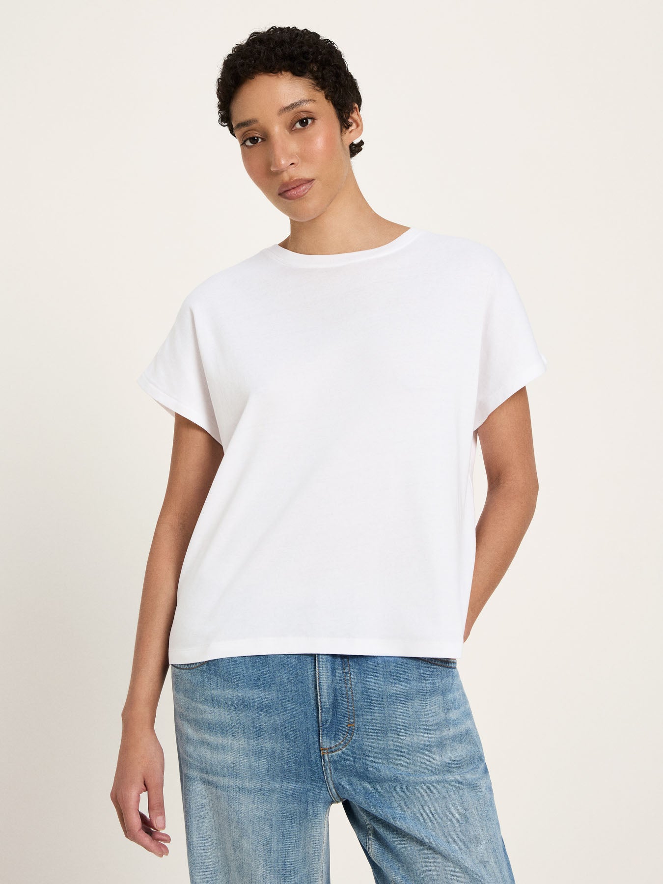 Lanius Shirt mit überschnittener Schulter