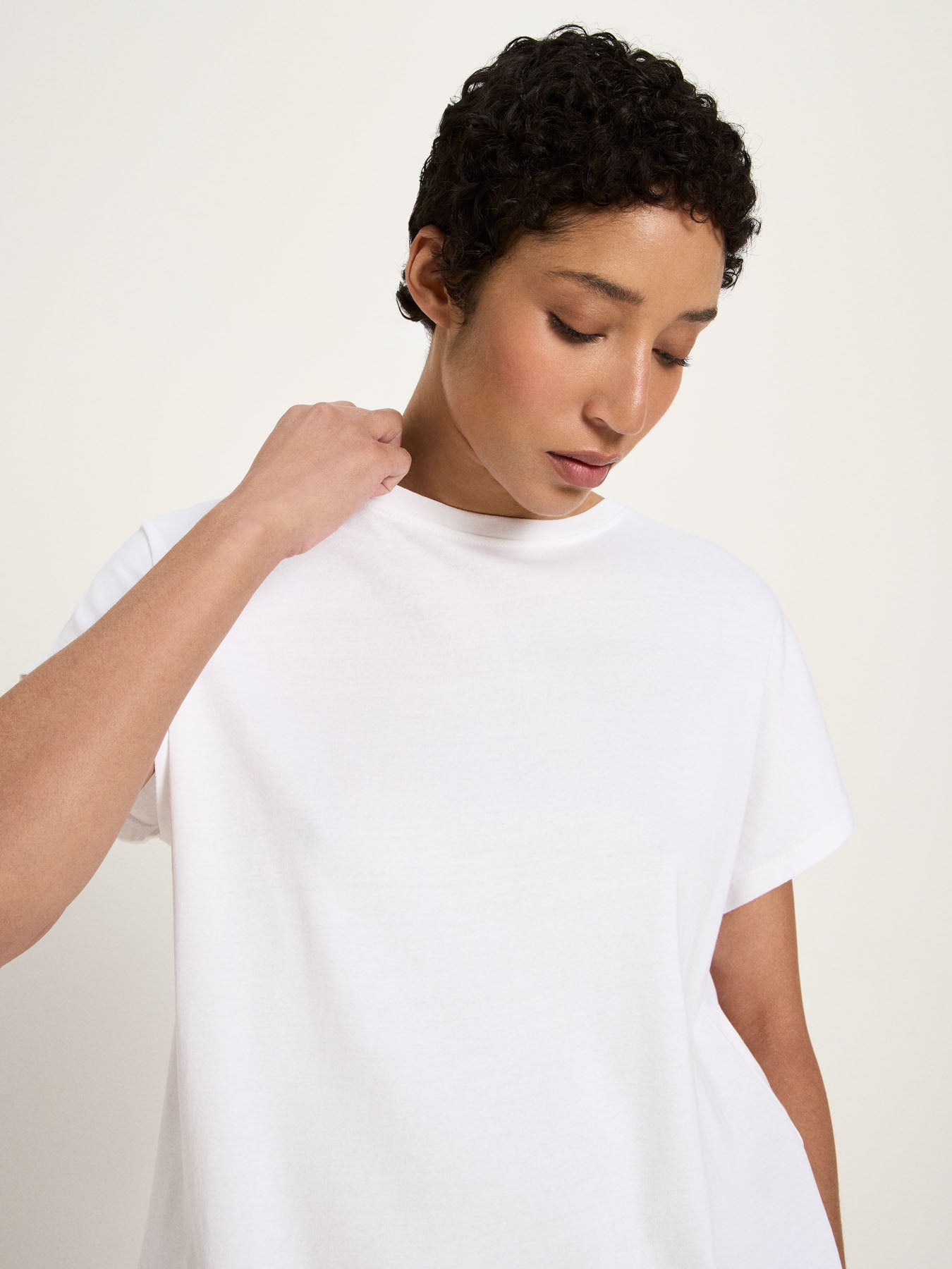 Lanius Shirt mit überschnittener Schulter