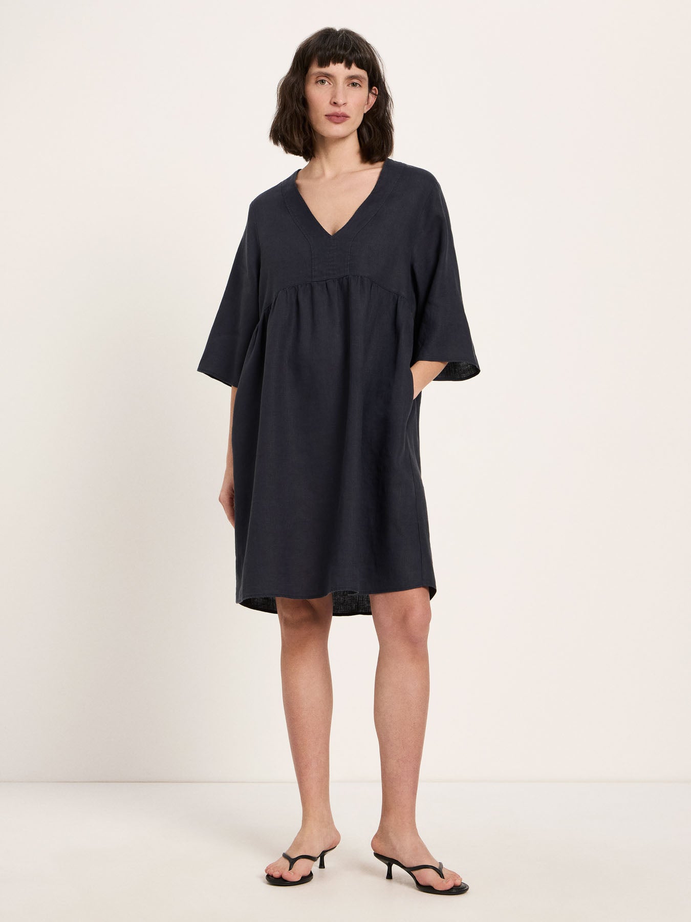 Lanius Kleid GOTS aus Bio-Leinen