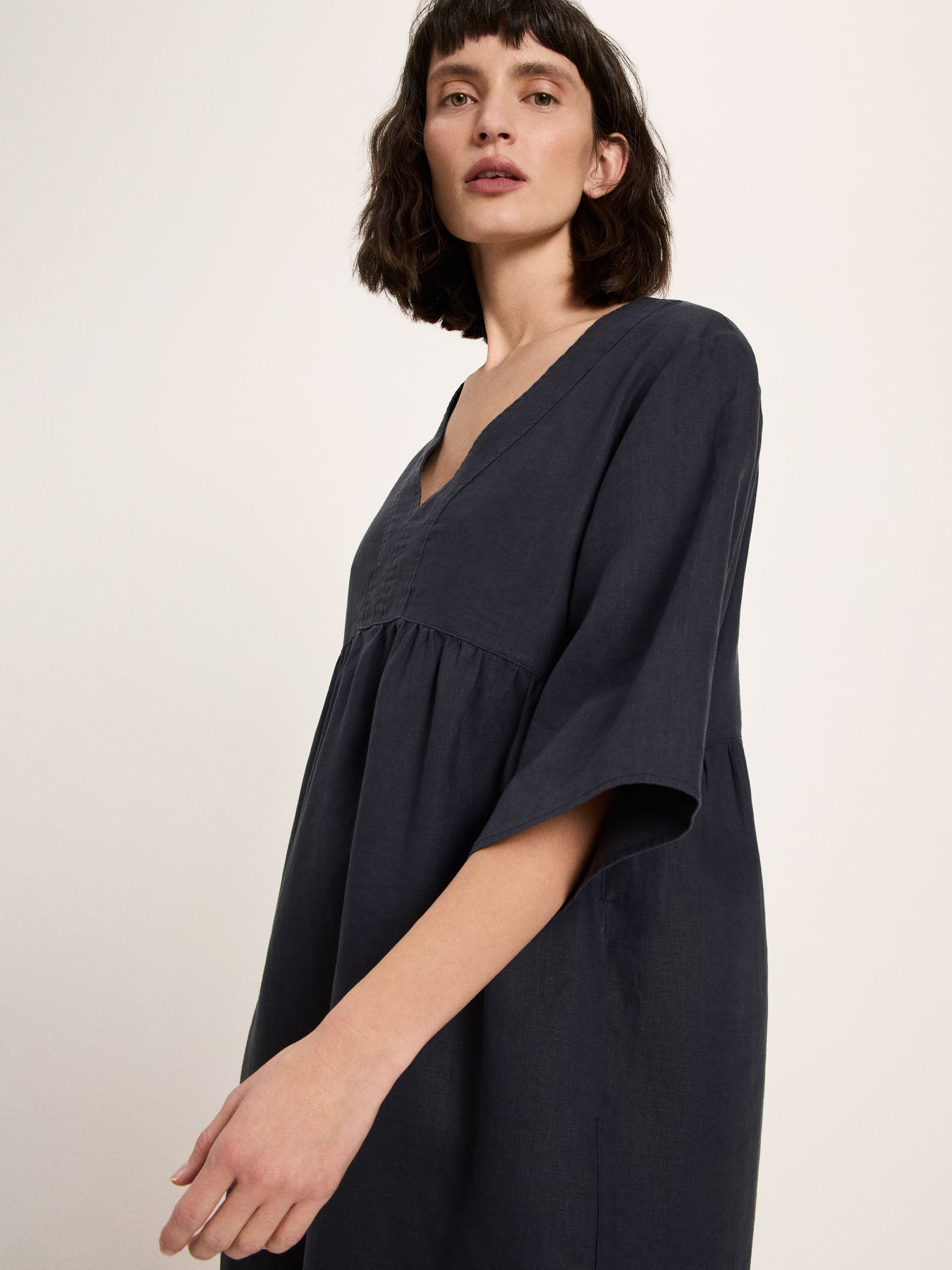Lanius Kleid GOTS aus Bio-Leinen