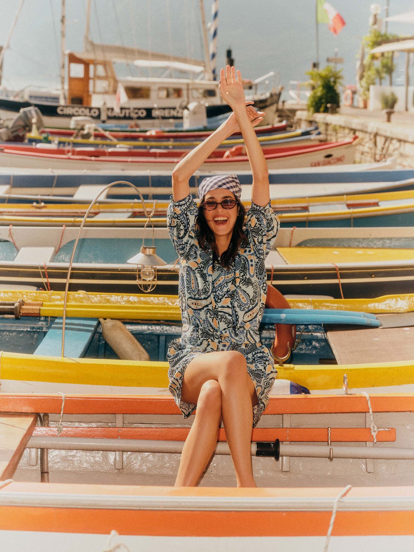 Lanius 3/4 Arm Bluse 3/4 Arm Bluse aus Bio-Leinen