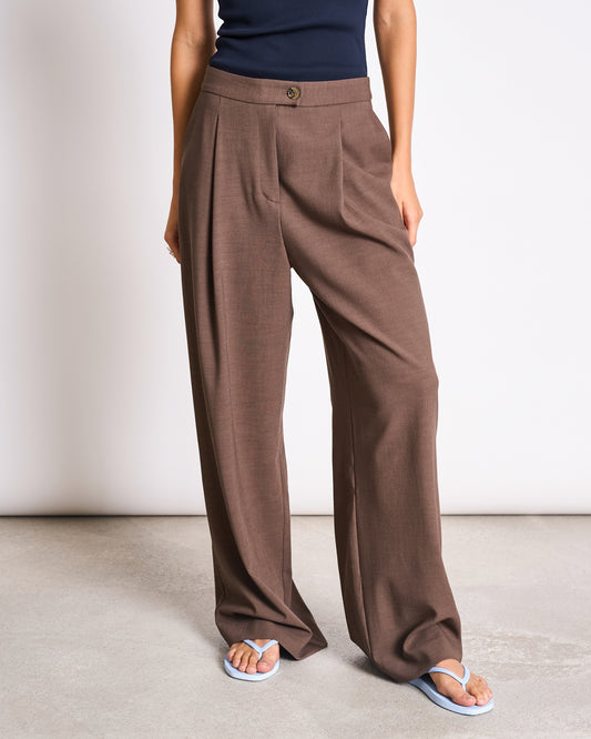 JAN N JUNE Niva pleated wide pants