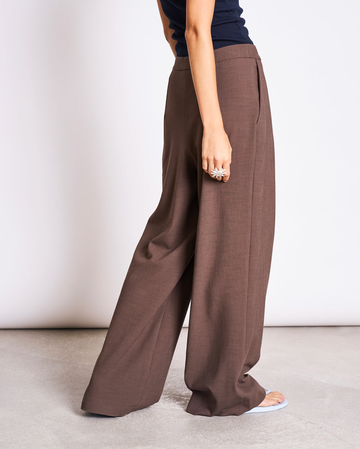 JAN N JUNE Niva pleated wide pants